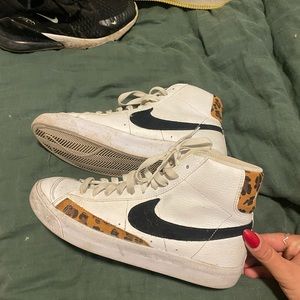 Nike Blazer Mid '77 Big Kids' Cheetah Print